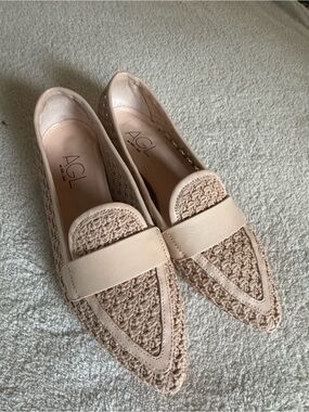 AGL Blanca Woven Loafers. Size 39 (US 8.5) NWOT